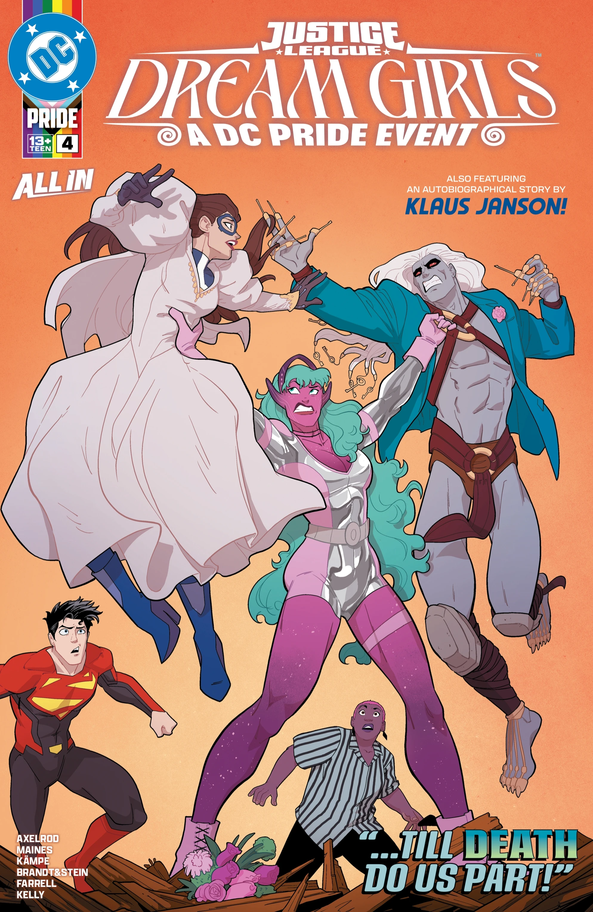 Justice League: Dream Girls - A DC Pride Event #4 (DC, 2026 — Cover A) cover